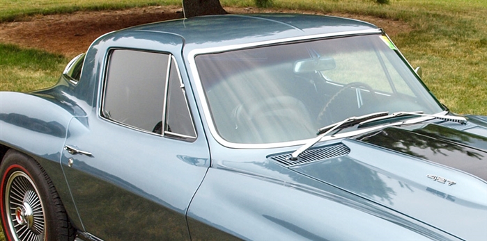 download 1964 Corvette Coupe Rear Inner Door Side Window Trim Right workshop manual