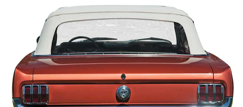 download 1964 Mustang Convertible Rear Curtain with Clear Window workshop manual