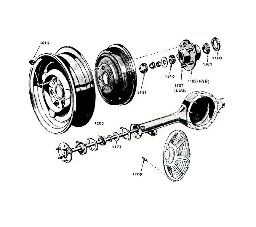 download 1964 Mustang Rear Wheel Bearing Race 6 Cylinder workshop manual