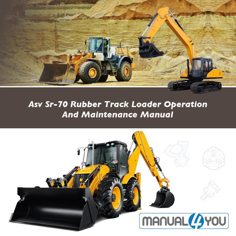 download ASV SR 70 SR 80 Rubber tracked loader able workshop manual