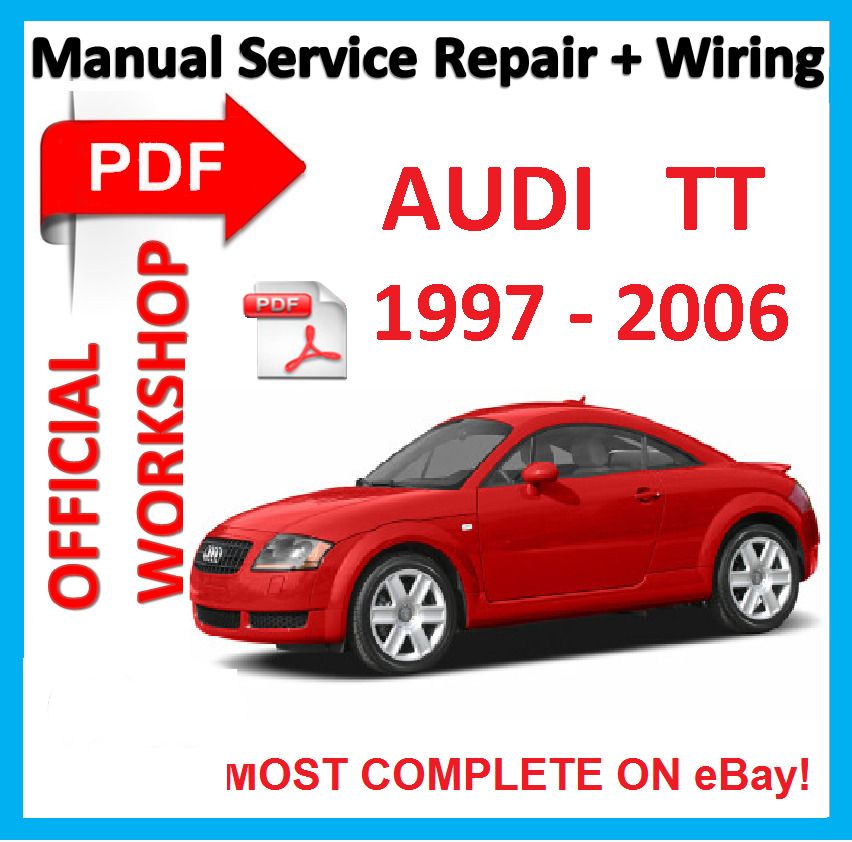 download AUDI TT repa workshop manual