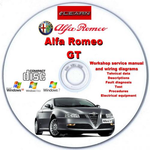 download Alfa Romeo 159 ELearn workshop manual