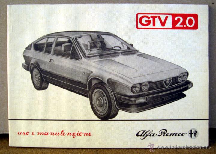 download Alfa Romeo GTV workshop manual