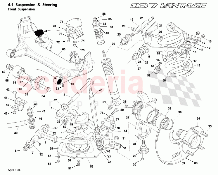 download Aston Martin DB7 Vantage Volante workshop manual