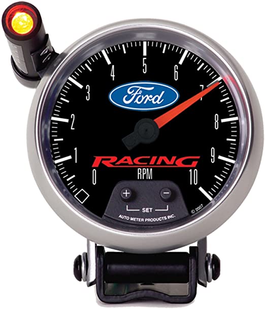 download AutoMeter GaugeWith Ford Logos 3 Pedestal Tachometer With Shift Light workshop manual