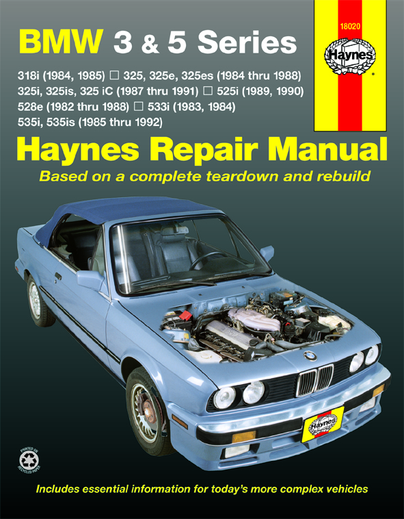 download BMW 325 325e 325es workshop manual