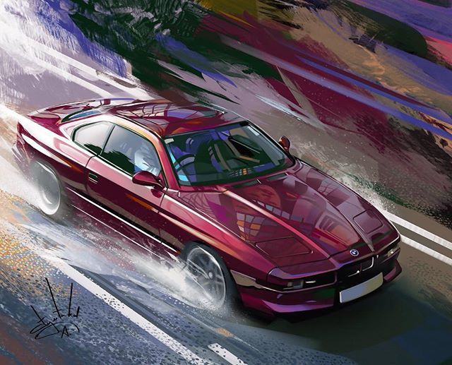 download BMW 850i E31 workshop manual