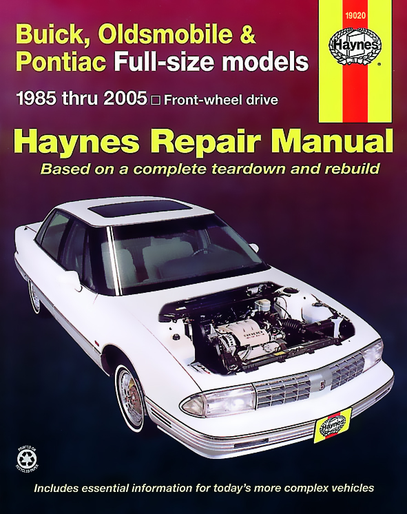 download BUICK Park Avenue workshop manual