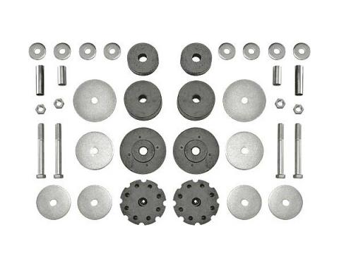 download Body To Frame Pad 19 Pieces Except Convertible Ford workshop manual