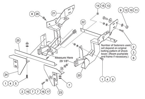 download Body To Frame Shim 2 X 1 X 1 8 With A 5 8 Slot Ford workshop manual