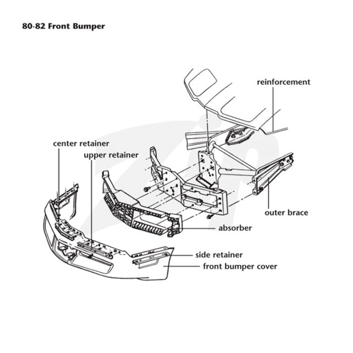 download Bumper Cover Front GM workshop manual