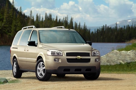 download CHEVY CHEVROLET Uplander able workshop manual