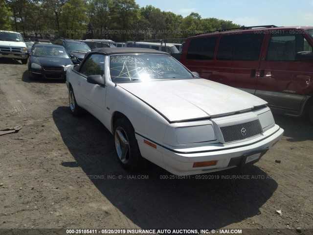 download CHRYSLER LEBARON workshop manual