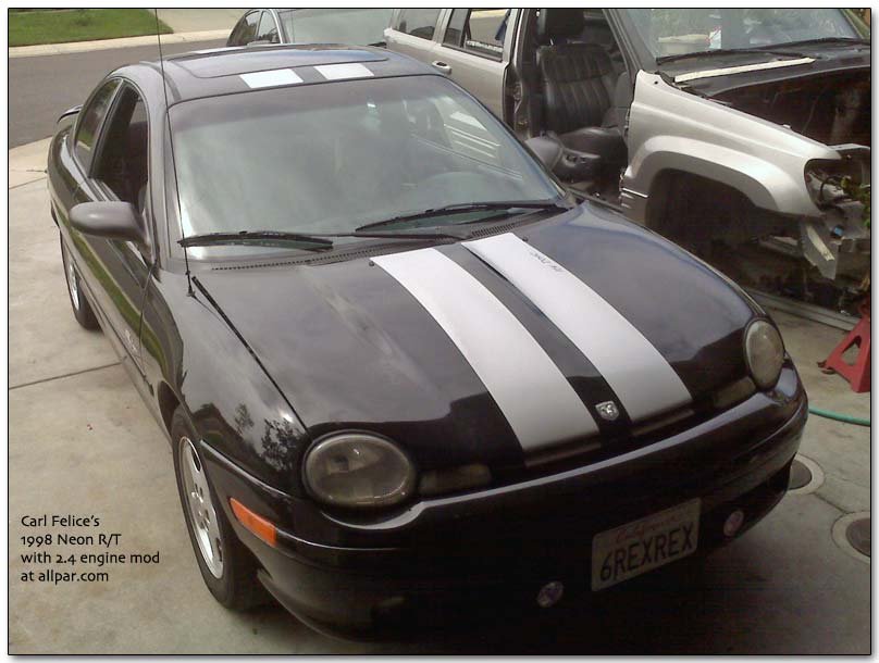 download CHRYSLER NEON DODGE NEON 2.0L able workshop manual