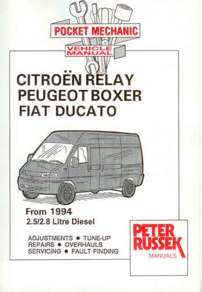 download CITROEN RELAY 2.8 HDi workshop manual