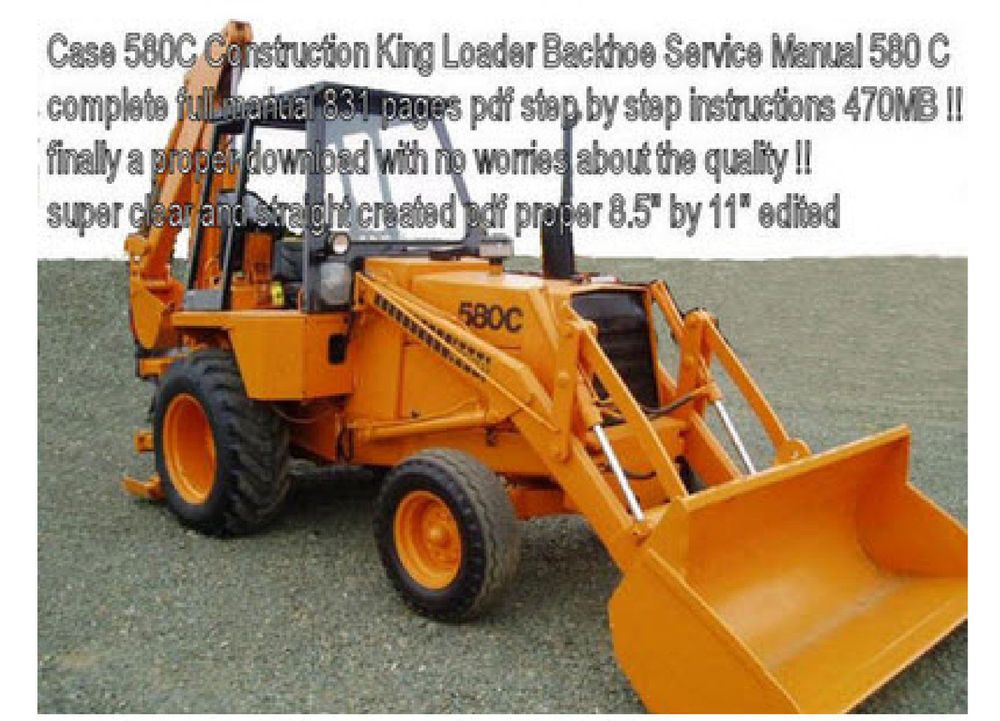 download Case 580 SUPER K CONSTRUCTION KING DOWNLO able workshop manual