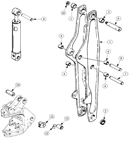 download Case 580D 580 Super D TLB  Parts 3 Manuals able workshop manual