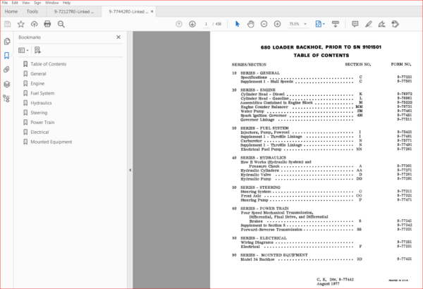 download Case 680K Loader Backhoe s Instruction able workshop manual