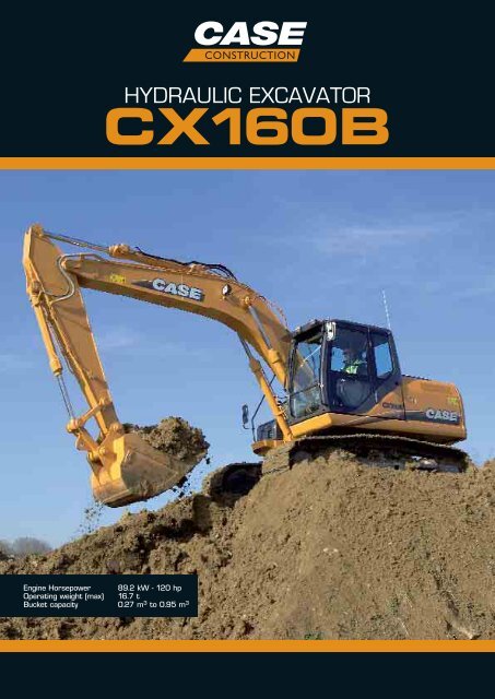 download Case CX460 TIER 3 Crawler Excavator able workshop manual