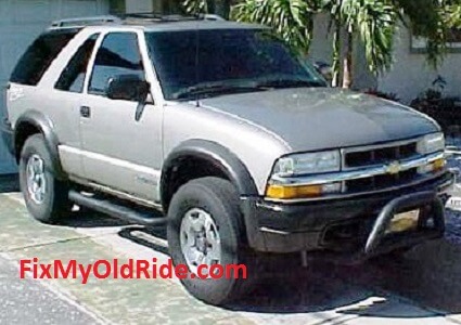 download Chevrolet Chevy Blazer 4.3L V6 workshop manual