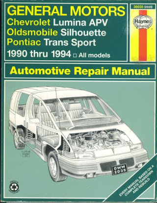 download Chevrolet Lumina APV workshop manual