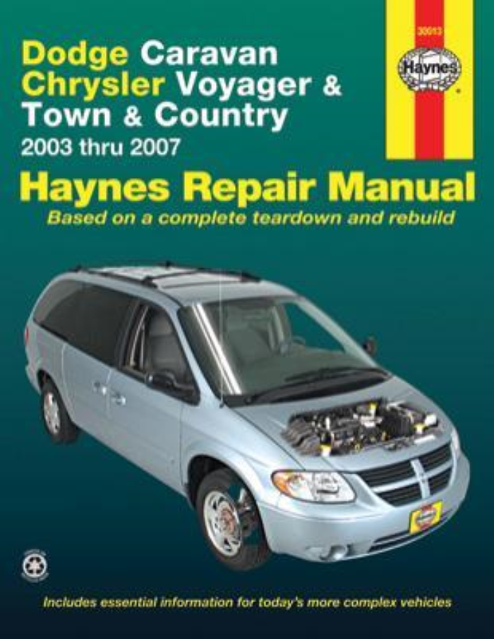 download Chrysler Dodge Town Country Caravan Voyager [ INFORMATIVE DIY RE workshop manual