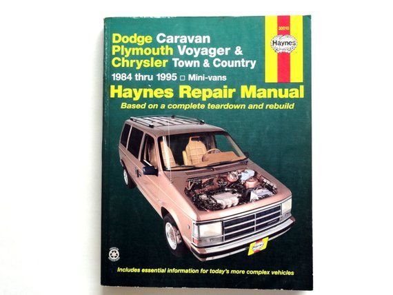 download Chrysler Dodge Town Country Caravan Voyager workshop manual