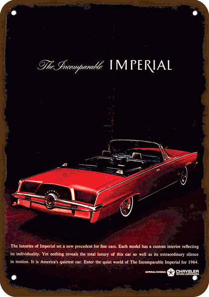 download Chrysler Imperial workshop manual