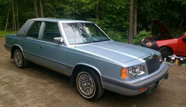 download Chrysler Lebaron workshop manual