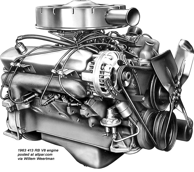download Chrysler M 383 M 400 M 440 engine trans workshop manual