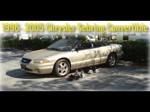 download Chrysler Sebring Convertible workshop manual