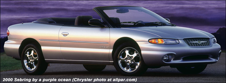 download Chrysler Sebring JXi Convertible workshop manual