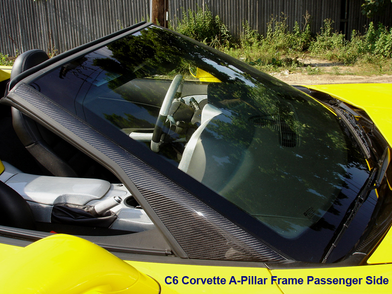 download Corvette A Pillar Covers Carbon Fiber Look workshop manual
