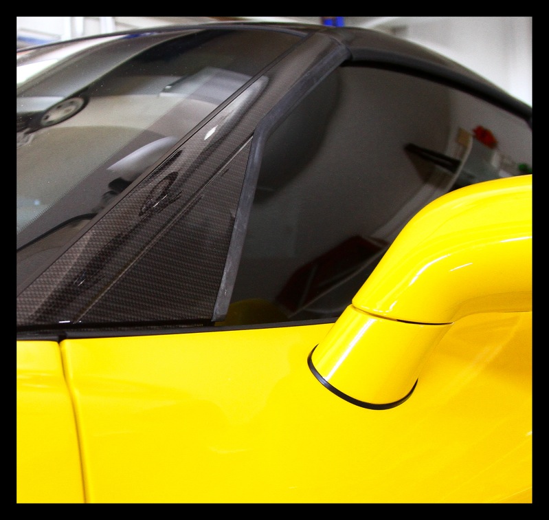 download Corvette A Pillar Covers Carbon Fiber Look workshop manual