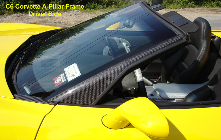 download Corvette A Pillar Covers Carbon Fiber Look workshop manual