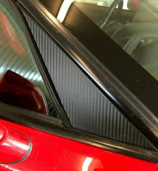 download Corvette A Pillar Covers Carbon Fiber Look workshop manual