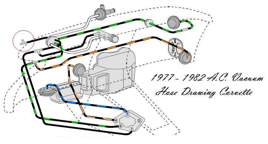 download Corvette Air Conditioning Heater Vacuum Hose Kit workshop manual