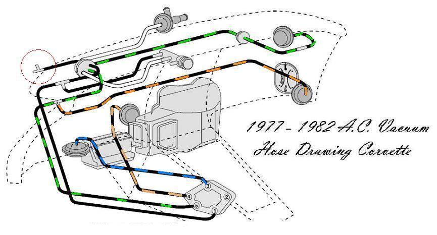 download Corvette Air Conditioning Heater Vacuum Hose Kit workshop manual