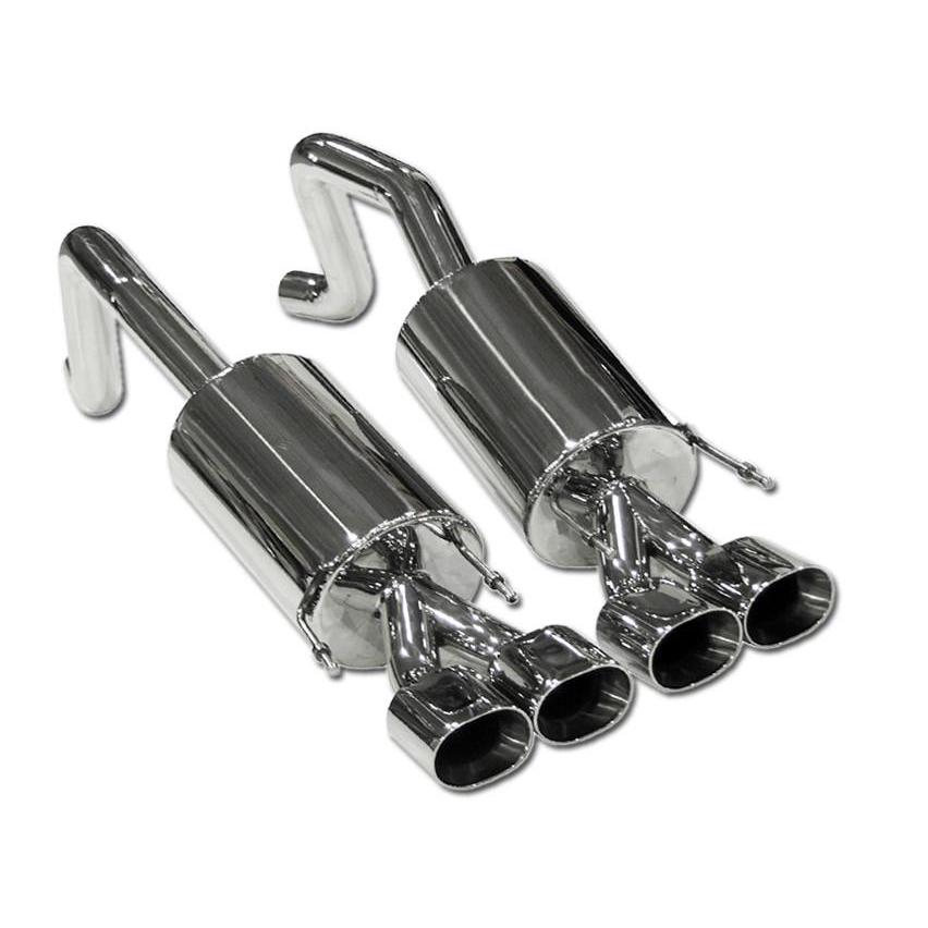 download Corvette B B PRT Exhaust System With Quad Oval Tips workshop manual