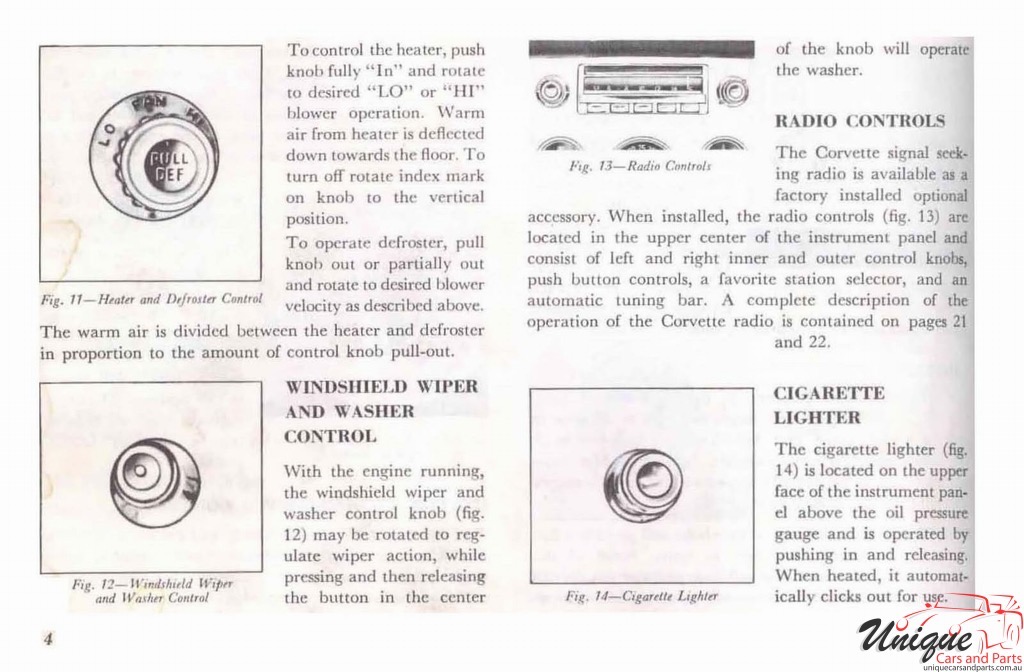 download Corvette Cigarette Lighter With Knob workshop manual