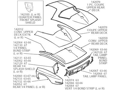 download Corvette Deck Panel Rear workshop manual