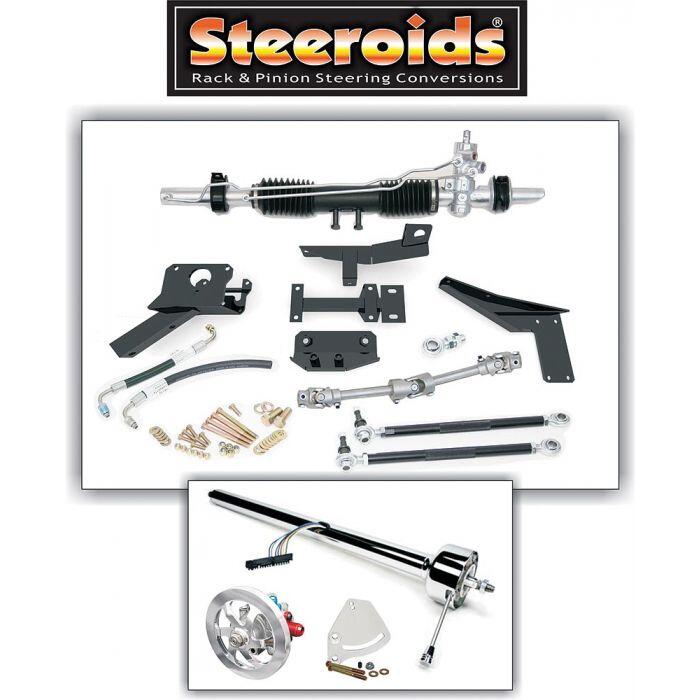 download Corvette Rack Pinion Conversion Kit Steeroids Power Black Column With Headers workshop manual