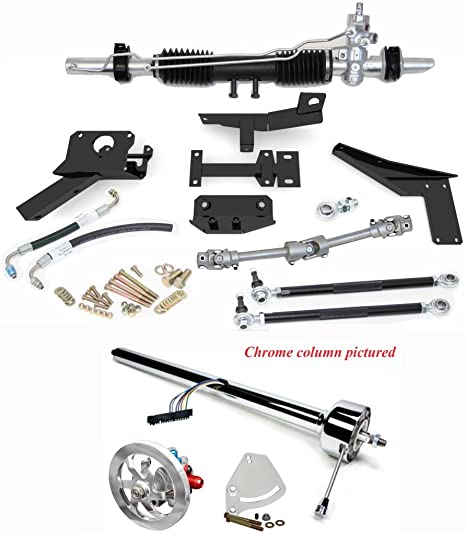 download Corvette Rack Pinion Conversion Kit Steeroids Power Black Column With Headers workshop manual