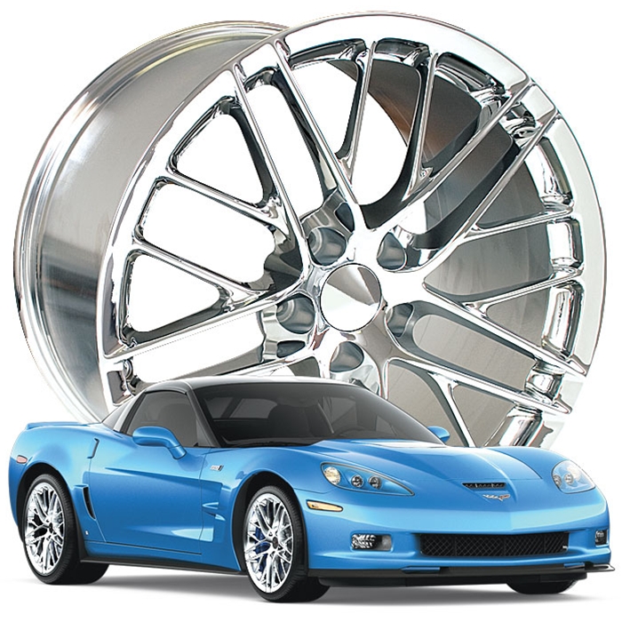 download Corvette Wheel C6 ZR1 Chrome 19 x 10 Front workshop manual