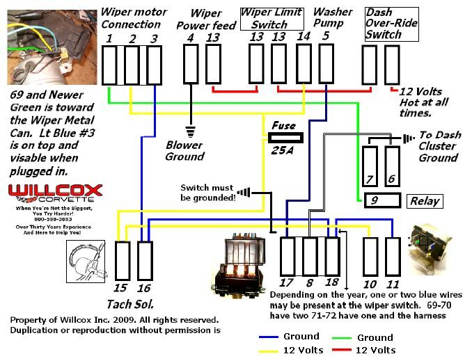 download Corvette Windshield Wiper Switch Override Without Air Conditioning workshop manual