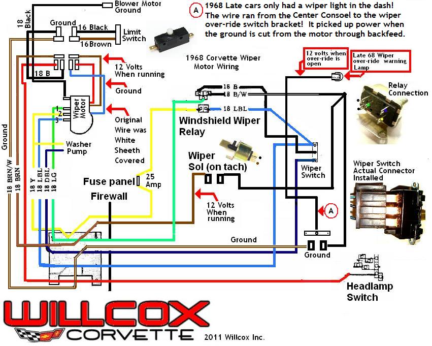 download Corvette Windshield Wiper Switch Override Without Air Conditioning workshop manual