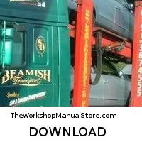 download DAF 95XF Truck workshop manual