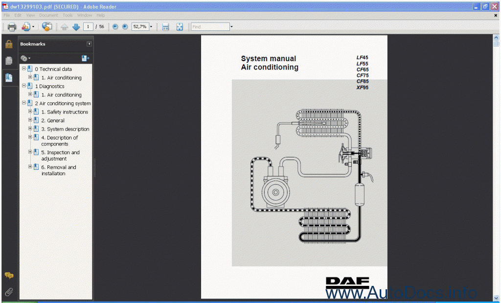 download DAF CF65 CF75 CF85 workshop manual