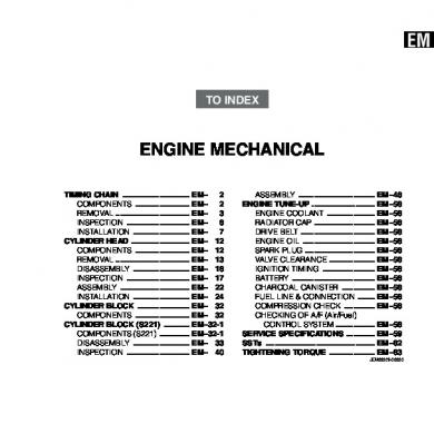 download DAIHATSU CHARADE CB23 CB61 CB80 Engine workshop manual