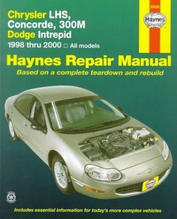 download DODGE CONCORDE INTREPID LH workshop manual